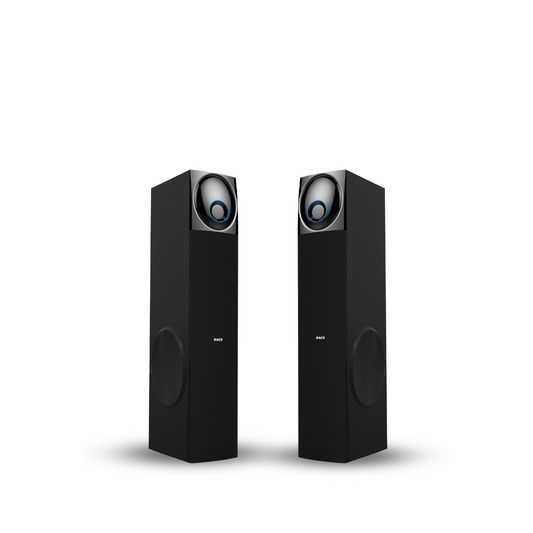 DACS D300X 180 W Bluetooth Tower Speaker  (Black, 2.0 Channel)