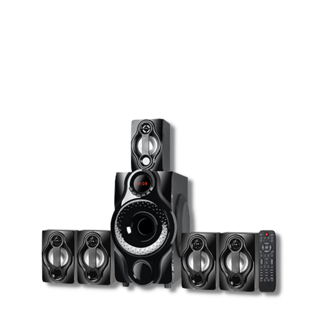 DACS D8400X 100 W Bluetooth Home Theatre  (Black, 5.1 Channel)