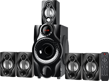 DACS D8400X 100 W Bluetooth Home Theatre  (Black, 5.1 Channel)